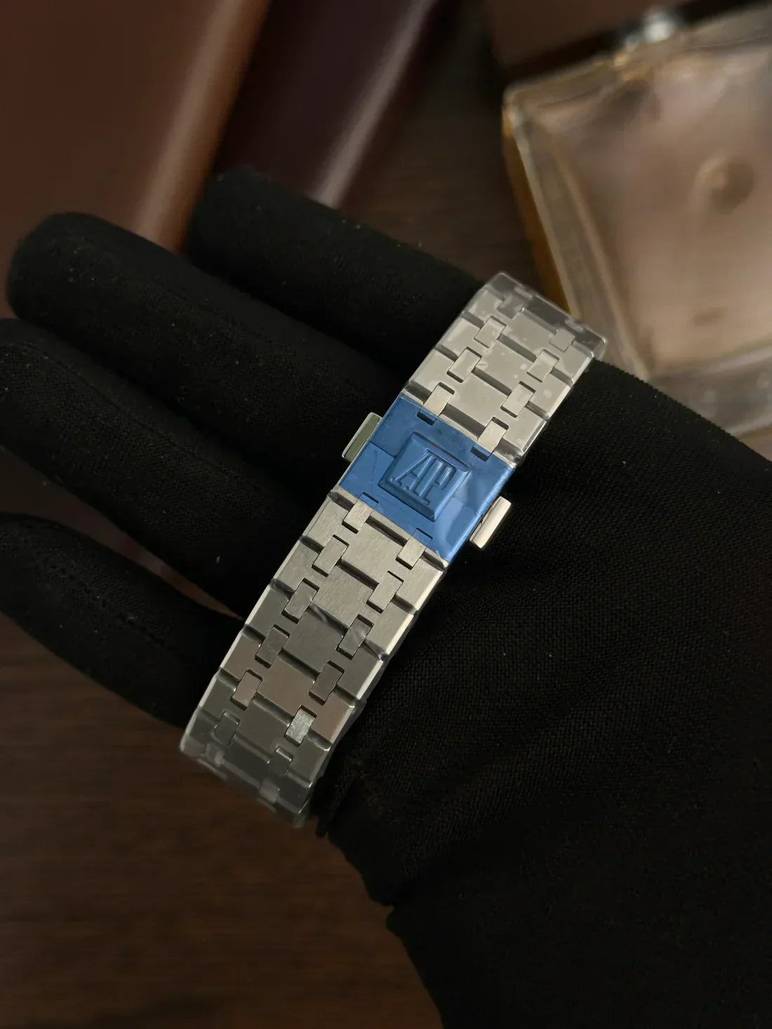 AP - Silver Green Textured - AAA Quality