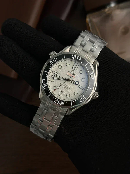 OMGA - Seamaster White - AAA Quality